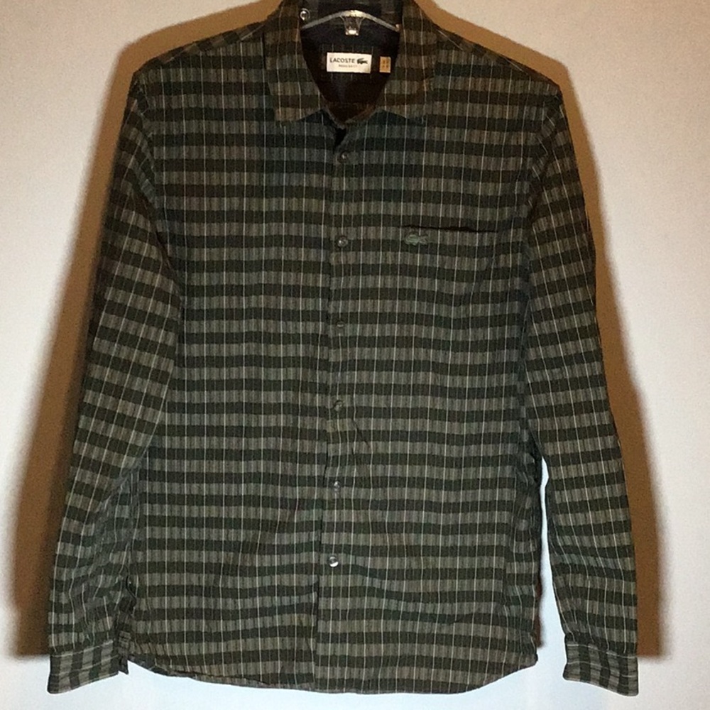 Lacoste button down shirt